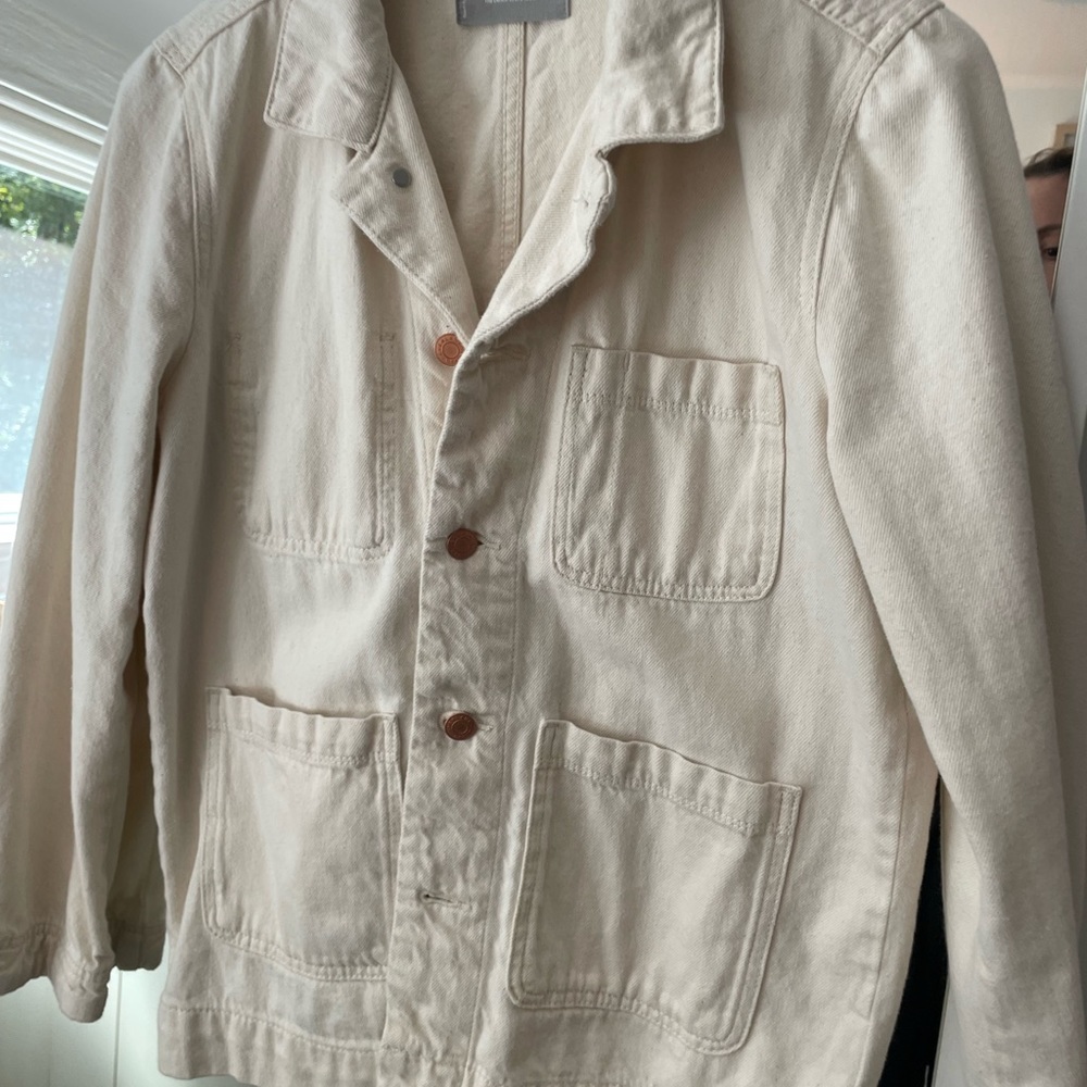 Everlane Cream chore Jacket for Women